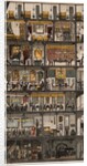 Cross-section of a Parisian house 1885 by Anonymous