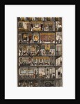Cross-section of a Parisian house 1885 by Anonymous
