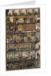 Cross-section of a Parisian house 1885 by Anonymous