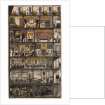 Cross-section of a Parisian house 1885 by Anonymous