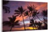 Sunset at Keawekapu Beach, Wailea, Maui, Hawaii by Anonymous