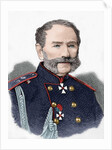Count of Kotzebue. Engraving. Colored. by Anonymous
