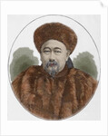 Guo Songtao (Kuo Ta-Jen) (1818-1891). Engraving. Colored. by Anonymous
