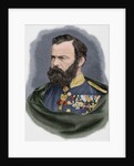Prince Luitpold of Bavaria (1821-1912). Engraving. Colored. by Anonymous