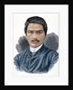 Juan Luna Novicio (1857-1899). Engraving. Colored. by Anonymous
