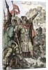 Attila shows to his soldiers the city of Aquileia before the destruction 452 by Anonymous
