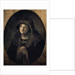 Portrait of the artist's mother by Anonymous
