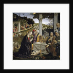 Adoration of the Shepherds by Domenico Ghirlandaio
