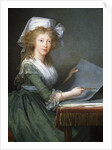 Portrait of Princess Luisa of Naples and Sicily by Elisabeth Vigee-Lebrun