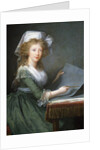 Portrait of Princess Luisa of Naples and Sicily by Elisabeth Vigee-Lebrun