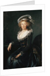 Portrait of Maria Theresa of Naples and Sicily by Elisabeth Vigee-Lebrun