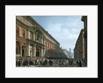 Religious feast at the Ospedale maggiore in Milan by Luigi Bartezzati