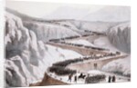 The passage of Moncenisio by the French army,1859 by Anonymous