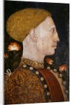 Portrait of Leonello d'Este by Pisanello