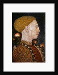 Portrait of Leonello d'Este by Pisanello