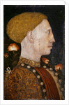 Portrait of Leonello d'Este by Pisanello