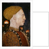 Portrait of Leonello d'Este by Pisanello