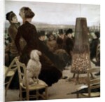 The Bois de Boulogne Races by Giuseppe De Nittis