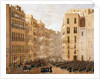 The Bourbons army reacts against the insurgencies in Naples, 1848 by Anonymous