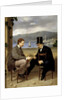 Two players of Morra (traditional italian game) by Pietro Barabino
