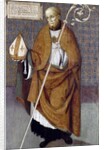 Portrait of the abbot Thomas of Maurienne by Cola dell' Amatri