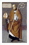 Portrait of the abbot Thomas of Maurienne by Cola dell' Amatri