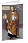 Portrait of the abbot Thomas of Maurienne by Cola dell' Amatri