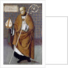 Portrait of the abbot Thomas of Maurienne by Cola dell' Amatri