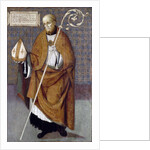 Portrait of the abbot Thomas of Maurienne by Cola dell' Amatri