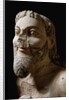 One of the three heads of the monster fighting against Herakles by Anonymous