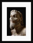 One of the three heads of the monster fighting against Herakles by Anonymous