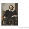 Portrait of the British playwright, William Shakespeare (1564-1616) by Anonymous