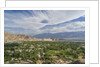 Panoramic view of the town from Shanti Stupa by Anonymous