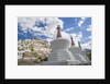 Stupa in the village near Thikse Monastery by Anonymous