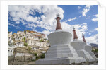 Stupa in the village near Thikse Monastery by Anonymous