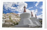 Stupa in the village near Thikse Monastery by Anonymous