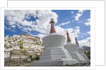 Stupa in the village near Thikse Monastery by Anonymous