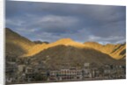 Mountain around the town by Anonymous