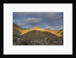 Mountain around the town by Anonymous