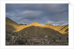 Mountain around the town by Anonymous