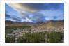 View of the town from a small hill near main bazaar by Anonymous