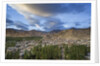 View of the town from a small hill near main bazaar by Anonymous