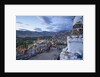 View of the town from a small hill near main bazaar by Anonymous