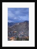 View of the town from a small hill near main bazaar by Anonymous