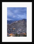 View of the town from a small hill near main bazaar by Anonymous