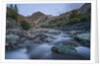 Diskit Monastery, the stream near the village by Anonymous