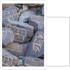 Prayer stones at Hundar Monastery by Anonymous