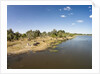 Aerial View of Hippo Pond, Moremi Game Reserve, Botswana by Anonymous
