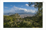 View of the town from Monte Pellegrino by Anonymous