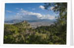 View of the town from Monte Pellegrino by Anonymous